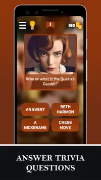 Quiz for Queen's Gambit - Chess Series Trivia Screen Shot 1