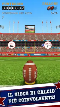 Flick Kick Field Goal Kickoff Screen Shot 0