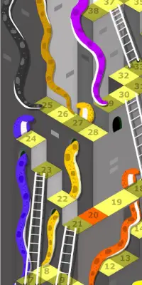 Mega Snakes and Ladder Battle Saga board game Screen Shot 2