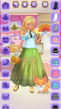 Princesse Anime Jeu Dress Up Screen Shot 13