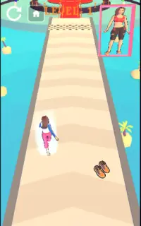 Girl Runner - DressUp Run 3D Screen Shot 1