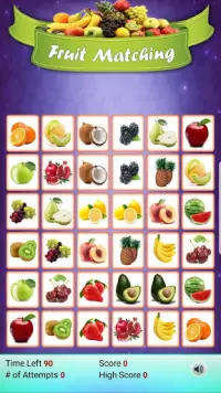 Matching Madness - Fruits Screen Shot 5