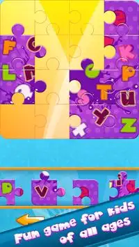 Alfabet Puzzle dla Dzieci Screen Shot 2