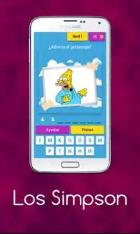 Simpson - Adivina el  personaje Screen Shot 1
