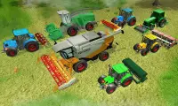 tractor cosechadora agricultor Screen Shot 3