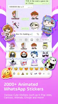 Facemoji Emoji كيبورد Pro Screen Shot 7