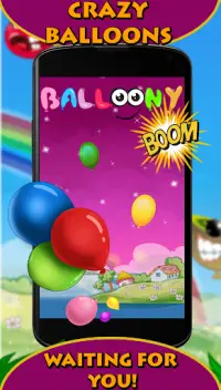 Balloon Popping Game for Kids - Offline Games Screen Shot 0