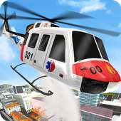 Rescue Helicopter City Hero