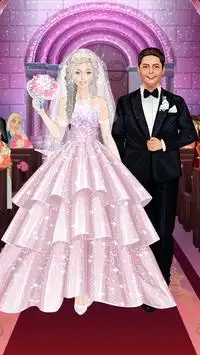 Cô dâu chú rể đám cưới: thời trang công chúa 2018 Screen Shot 2
