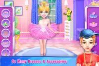 Princess salon ballerina games Screen Shot 1