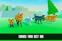 fox simulator rừng tưởng tượng: gia đình động vật Screen Shot 4