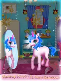Rainbow Pony Princess Unicorn Beauty Makeover Screen Shot 5