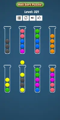 Free New Ball Sort Puzzle 2021: Ball Wala Game Screen Shot 2