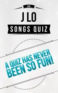 Jennifer Lopez - Songs Quiz Screen Shot 0