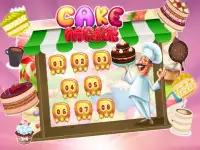 पागल केक महाराज: खाद्य स्ट्रीट केक निर्माता खेल Screen Shot 6