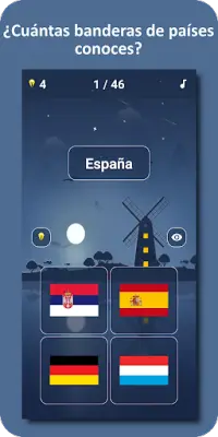 Quiz de Banderas del país 2 Screen Shot 0