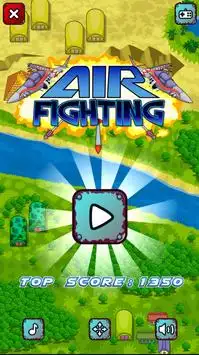 Air Fighting - Airplane Shooting Game Screen Shot 0