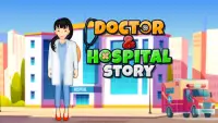 Dokter en ziekenhuisverhaal: tijdmanagementspel Screen Shot 4