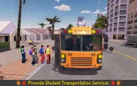 School Bus: summer school transportation Screen Shot 0