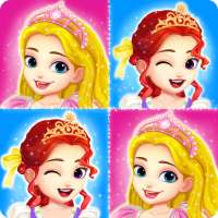 Princess memory game for girls