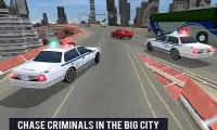 Kereta Polis Gangster EscapSim Screen Shot 3