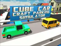 Cube Car Craft Parking Sim 3D Screen Shot 9