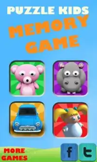 Puzzle Kids - Memory Game Screen Shot 0