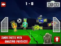 Funny Zombie Soccer Jeux Screen Shot 3