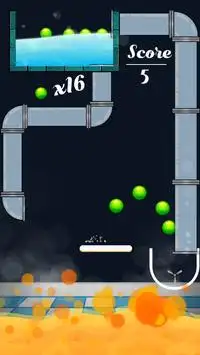 Green Balls vs Lava Screen Shot 2