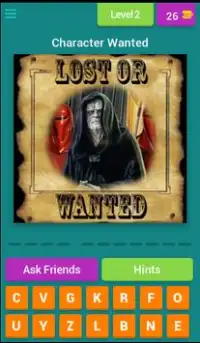 Lost or Wanted Quiz Screen Shot 1