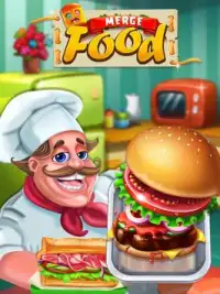 Merge Food - Idle Clicker Restaurant Tycoon Games Screen Shot 4