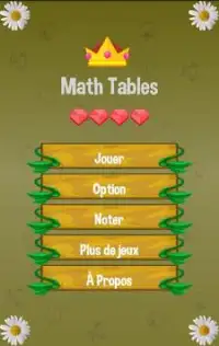 Jeux éducatifs: Tables de math Screen Shot 0