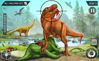 Dino Hunting Clash Juegos de disparos de animales Screen Shot 1