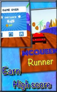 Mcqueen Runner 3D Screen Shot 2