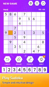 Sudoku - Sudoku, Puzzle & Number Game, Sudoku Game Screen Shot 7