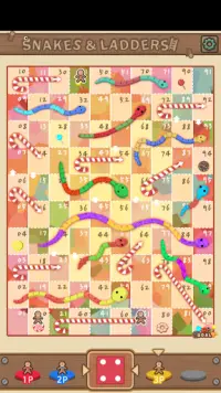 Super Snakes and Ladders Screen Shot 1