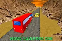 Coach Bus Sim: Zoo Driver Screen Shot 9
