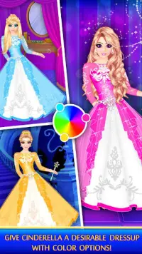 makeover kecantikan Cinderella: salon putri Screen Shot 7