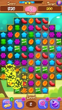 Candy Blast Game:Match 3 gratuit Sugar Splash Game Screen Shot 0