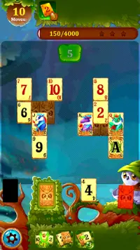 Solitaire dream forest: isang puzzle game card Screen Shot 1