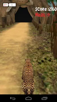 Animal Run :Cheetah 3D Screen Shot 1