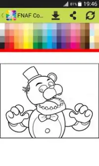 Coloring Book for Five Nights Screen Shot 2