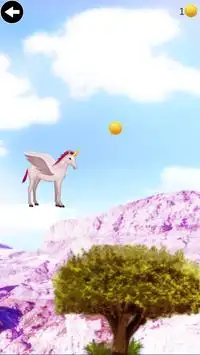 unicorn flying game Screen Shot 0