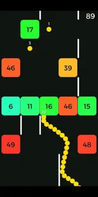 Snake vs Blocks -  Snake Block Crash Escape Game Screen Shot 0