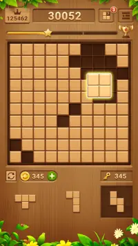Wood Block Puzzle - Brain Game Screen Shot 1