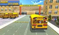 Современный городской симулятор автобусов 2017 Screen Shot 0
