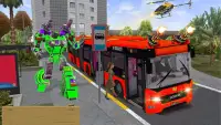 Metro Bus Robot Transform War–Helicopter Robot 21 Screen Shot 1