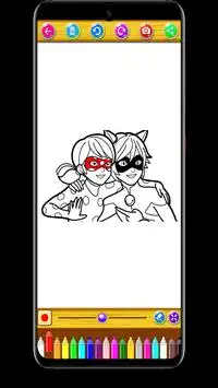 Miraculous Ladybug Coloring Book Screen Shot 4