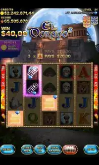 El Dorado 3 slot machine Screen Shot 0