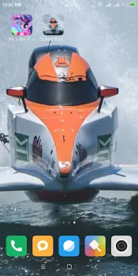Speed Boat Racing Wallpaper Screen Shot 5